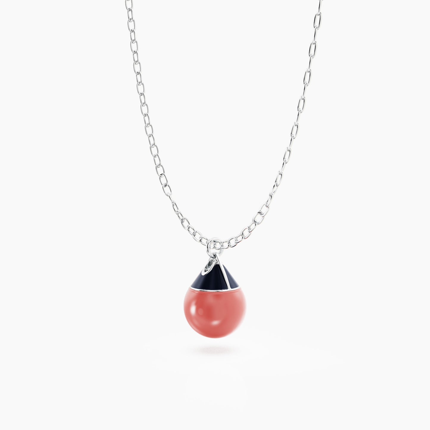 BOUY NECKLACE silver 