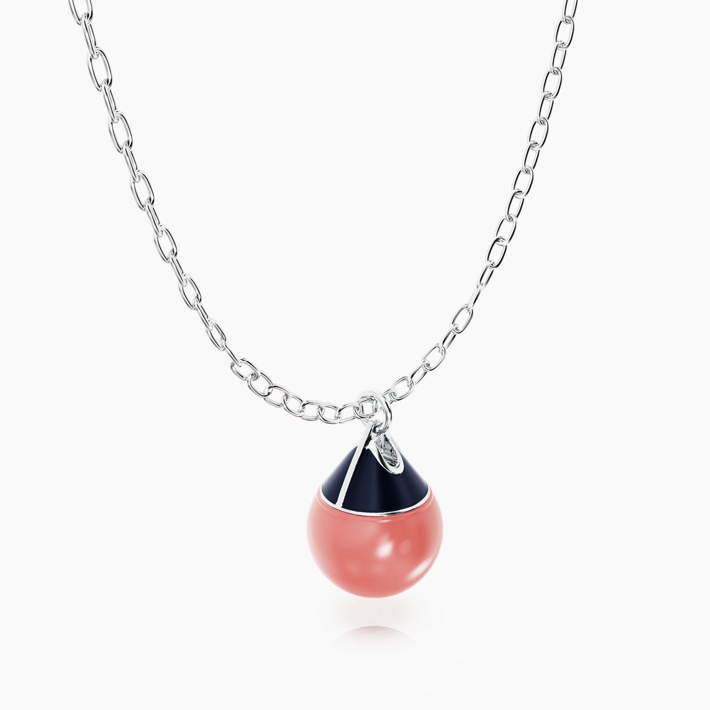 BOUY NECKLACE silver 