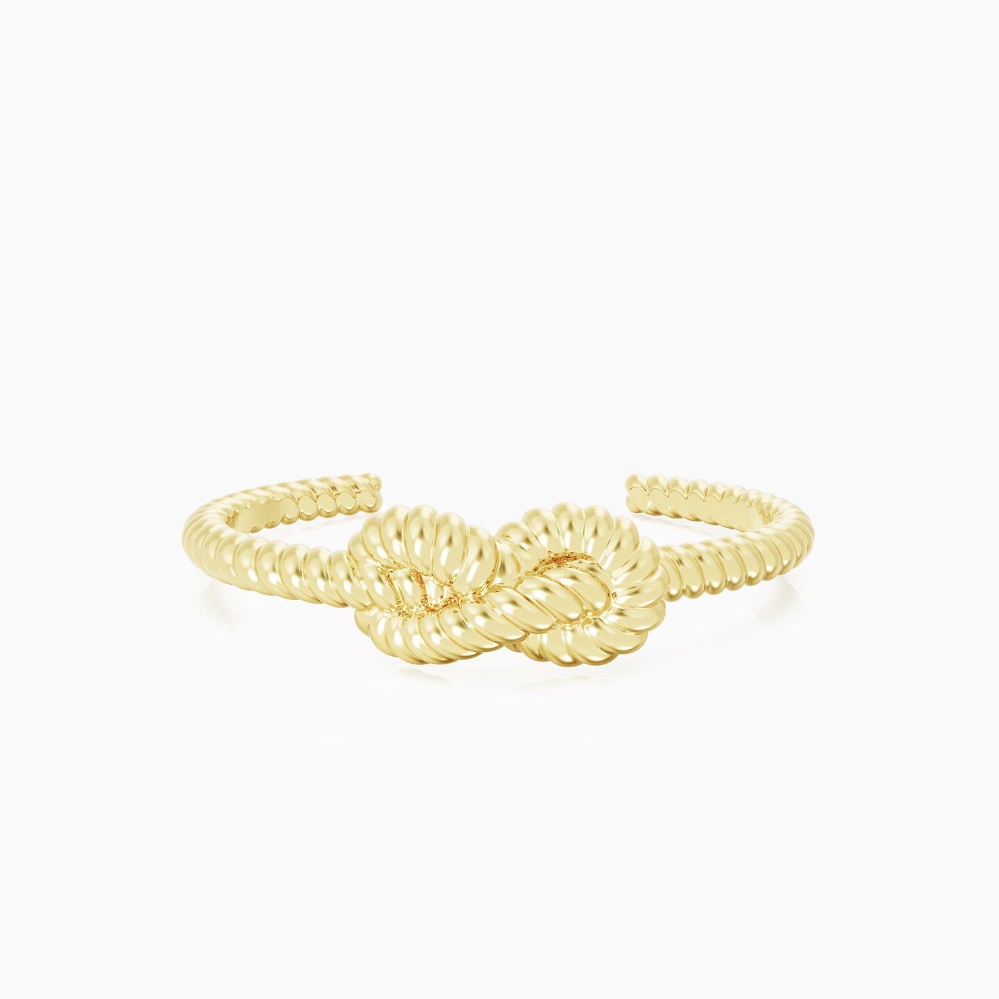 KNOT CUFF gold