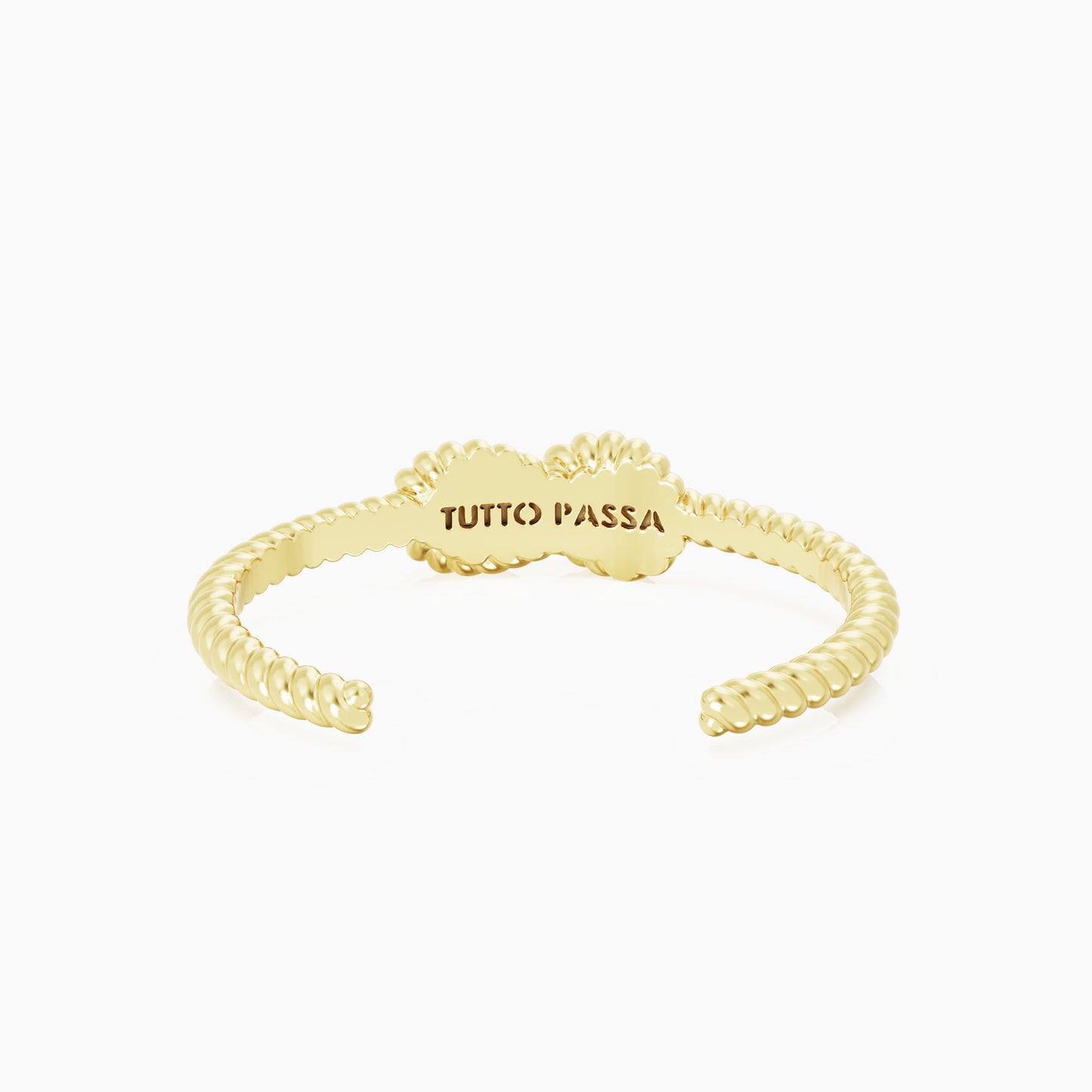 KNOT CUFF gold